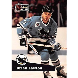 Řadové karty - Lawton Brian - 1991-92 Pro Set French No.482