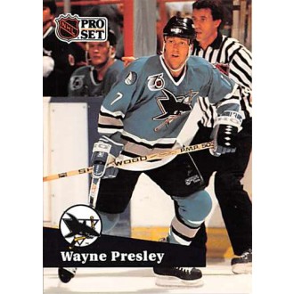 Řadové karty - Presley Wayne - 1991-92 Pro Set French No.488