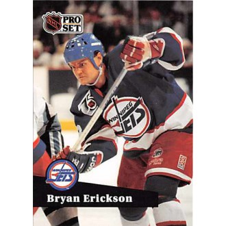 Řadové karty - Erickson Bryan - 1991-92 Pro Set French No.516