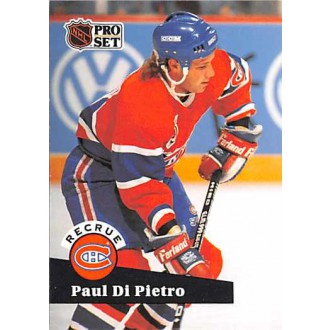 Řadové karty - DiPietro Paul - 1991-92 Pro Set French No.546