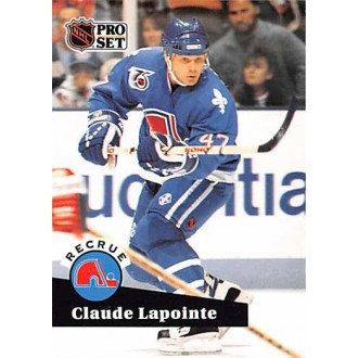 Řadové karty - Lapointe Claude - 1991-92 Pro Set French No.556
