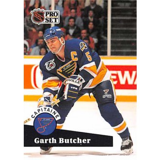 Řadové karty - Butcher Garth - 1991-92 Pro Set French No.583