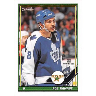 Řadové karty - Ramage Rob - 1991-92 O-Pee-Chee No.55