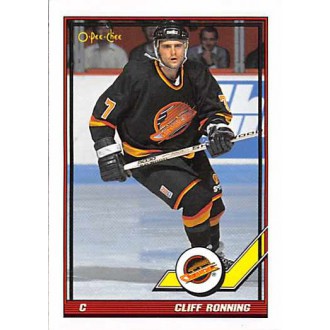 Řadové karty - Ronning Cliff - 1991-92 O-Pee-Chee No.59