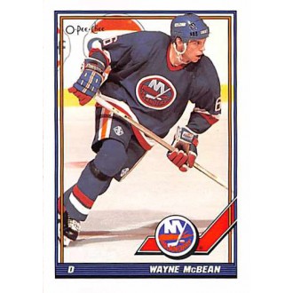 Řadové karty - McBean Wayne - 1991-92 O-Pee-Chee No.62