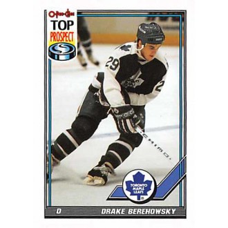 Řadové karty - Berehowsky Drake - 1991-92 O-Pee-Chee No.70
