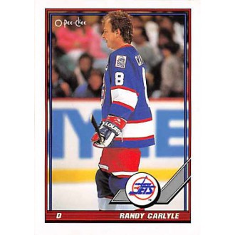 Řadové karty - Carlyle Randy - 1991-92 O-Pee-Chee No.72