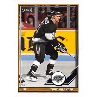 Řadové karty - Granato Tony - 1991-92 O-Pee-Chee No.88