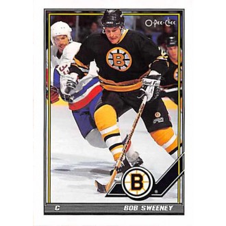 Řadové karty - Sweeney Bob - 1991-92 O-Pee-Chee No.99