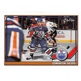 Řadové karty - Edmonton Oilers - 1991-92 O-Pee-Chee No.103