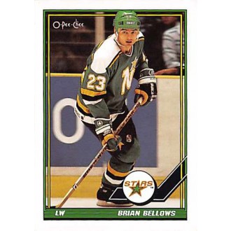 Řadové karty - Bellows Brian - 1991-92 O-Pee-Chee No.110