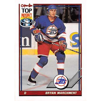 Řadové karty - Marchment Bryan - 1991-92 O-Pee-Chee No.116