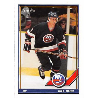 Řadové karty - Berg Bill - 1991-92 O-Pee-Chee No.122