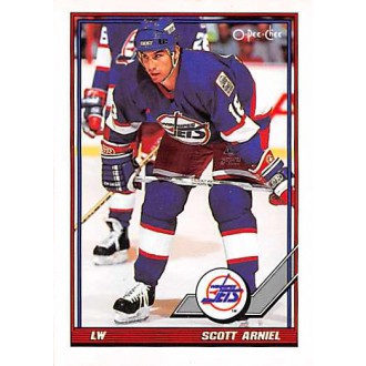 Řadové karty - Arniel Scott - 1991-92 O-Pee-Chee No.137