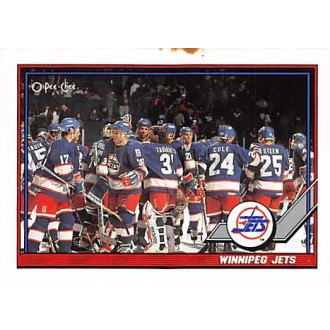 Řadové karty - Winnipeg Jets - 1991-92 O-Pee-Chee No.158