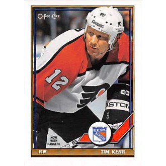 Řadové karty - Kerr Tim - 1991-92 O-Pee-Chee No.164