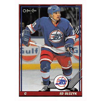 Řadové karty - Olczyk Ed - 1991-92 O-Pee-Chee No.182