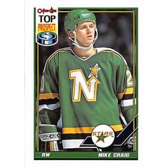 Řadové karty - Craig Mike - 1991-92 O-Pee-Chee No.187