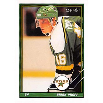 Řadové karty - Propp Brian - 1991-92 O-Pee-Chee No.227