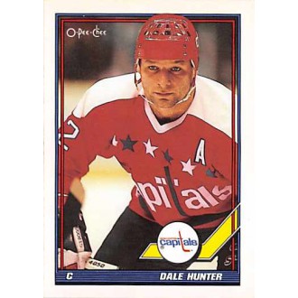 Řadové karty - Hunter Dale - 1991-92 O-Pee-Chee No.229