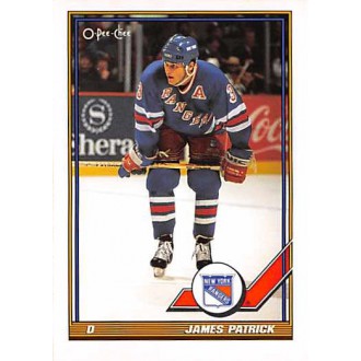 Řadové karty - Patrick James - 1991-92 O-Pee-Chee No.253