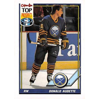 Řadové karty - Audette Donald - 1991-92 O-Pee-Chee No.273