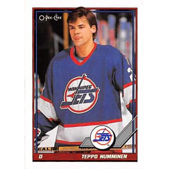 Řadové karty - Numminen Teppo - 1991-92 O-Pee-Chee No.274