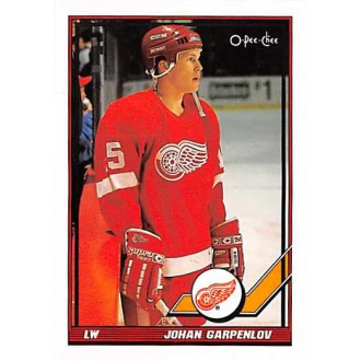 Řadové karty - Garpenlov Johan - 1991-92 O-Pee-Chee No.278