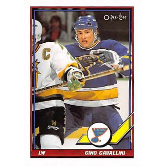 Řadové karty - Cavallini Gino - 1991-92 O-Pee-Chee No.281