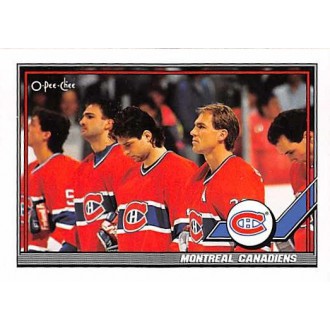 Řadové karty - Montreal Canadiens - 1991-92 O-Pee-Chee No.298