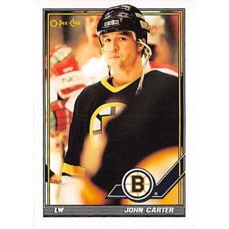 Řadové karty - Carter John - 1991-92 O-Pee-Chee No.300