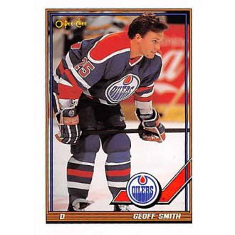 Řadové karty - Smith Geoff - 1991-92 O-Pee-Chee No.301