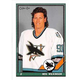 Řadové karty - Wilkinson Neil - 1991-92 O-Pee-Chee No.348