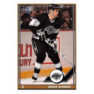Řadové karty - Benning Brian - 1991-92 O-Pee-Chee No.359