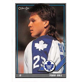 Řadové karty - Gill Todd - 1991-92 O-Pee-Chee No.361