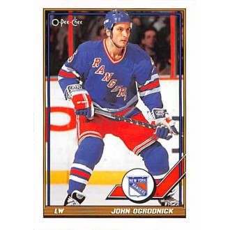 Řadové karty - Ogrodnick John - 1991-92 O-Pee-Chee No.365