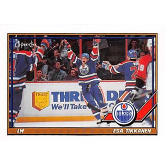 Řadové karty - Tikkanen Esa - 1991-92 O-Pee-Chee No.378