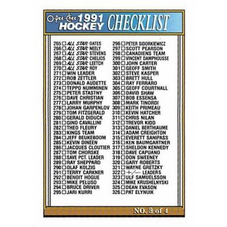 Řadové karty - Checklist 265-396 - 1991-92 O-Pee-Chee No.396