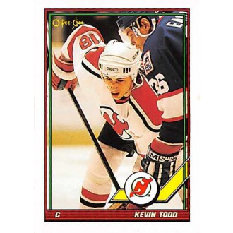 Řadové karty - Todd Kevin - 1991-92 O-Pee-Chee No.400