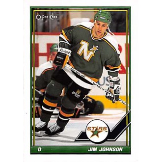 Řadové karty - Johnson Jim - 1991-92 O-Pee-Chee No.426