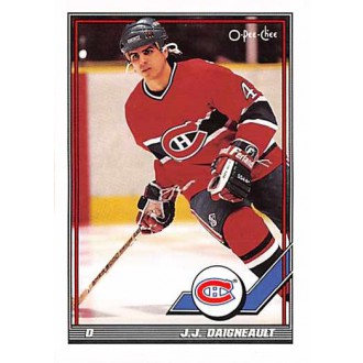 Řadové karty - Daigneault J.J. - 1991-92 O-Pee-Chee No.456