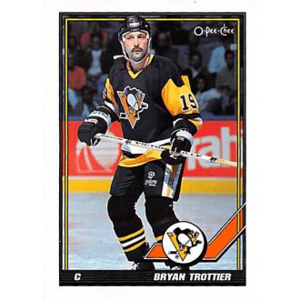 Řadové karty - Trottier Bryan - 1991-92 O-Pee-Chee No.472