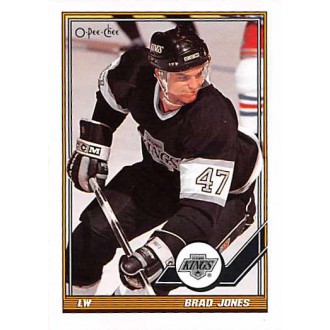 Řadové karty - Jones Brad - 1991-92 O-Pee-Chee No.478