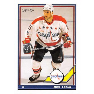Řadové karty - Lalor Mike - 1991-92 O-Pee-Chee No.483