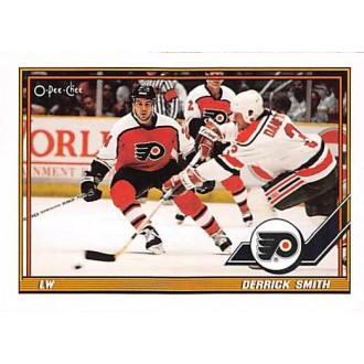 Řadové karty - Smith Derrick - 1991-92 O-Pee-Chee No.486