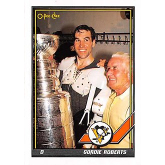 Řadové karty - Roberts Gordie - 1991-92 O-Pee-Chee No.494