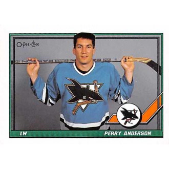 Řadové karty - Anderson Perry - 1991-92 O-Pee-Chee No.501