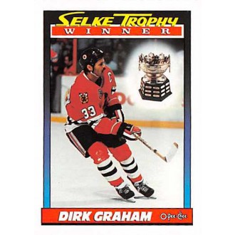 Řadové karty - Graham Dirk - 1991-92 O-Pee-Chee No.521