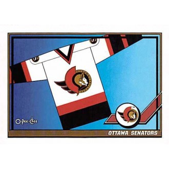 Řadové karty - Ottawa Senators - 1991-92 O-Pee-Chee No.527