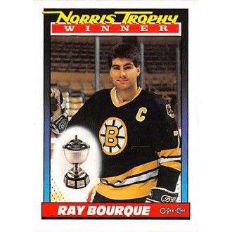 Řadové karty - Bourque Ray - 1991-92 O-Pee-Chee No.517